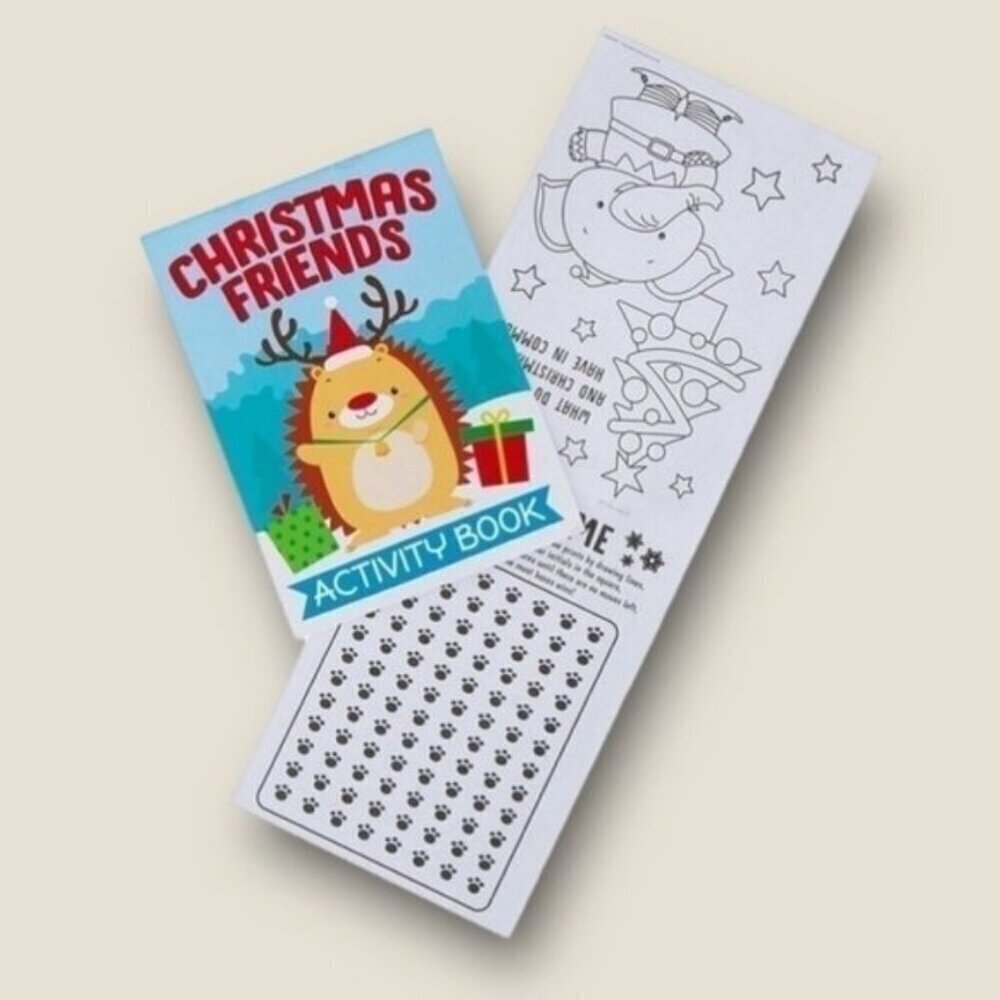 Christmas Cute Animal Activity Pads 12 Pack